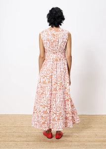 The Paulonie Dress in Set Table Print