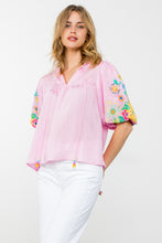 The Poppy Blouse in Pink