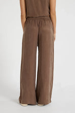 The Cupro Contrast Pant in Taupe
