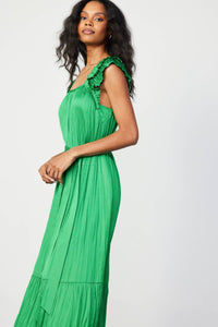 The Yumi Dress in Spring Green