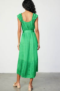 The Yumi Dress in Spring Green