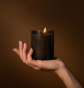 the Lumberjack Glass Candle || Field Kit