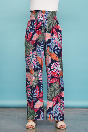 The Viva Tropical Wide Leg Pants