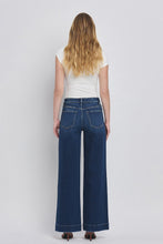 The High Rise Wide Trouser Jean in Dark Denim - Flying Monkey