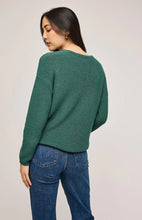 The Tucker Pullover Sweater in Heather Pine