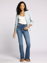 The Jude Mid Rise Boot Cut in Dark Wash