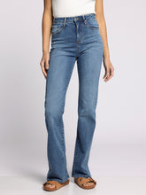 The Jude Mid Rise Boot Cut in Dark Wash