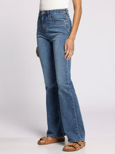 The Jude Mid Rise Boot Cut in Dark Wash