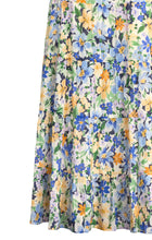 The Lotus Skirt in Vista Blue