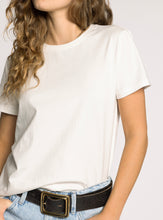 The Asher Tee in White