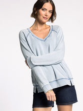 The Ruby Sweatshirt in Light Denim