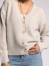 The Amour Cardigan in Ecru