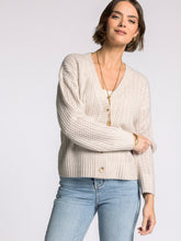 The Amour Cardigan in Ecru