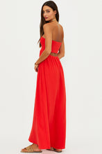 The Yula Dress in Hot Haze by Beach Riot