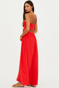 The Yula Dress in Hot Haze by Beach Riot – Fathom & Co