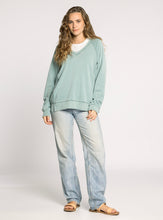 The Ruby Sweatshirt in Light Teal
