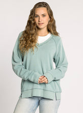 The Ruby Sweatshirt in Light Teal