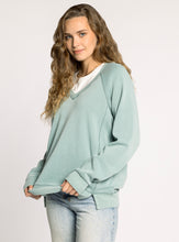 The Ruby Sweatshirt in Light Teal