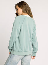 The Ruby Sweatshirt in Light Teal