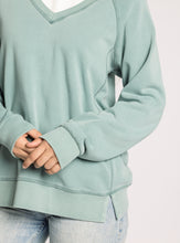 The Ruby Sweatshirt in Light Teal