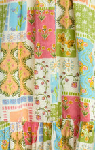 The Torrey Pines Dress in Tropical Patchwork
