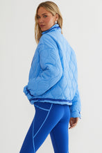 The Harvie Jacket in Midnight Bluebell Colorblock