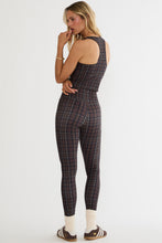 The Piper Legging in Chocolate Bar Plaid