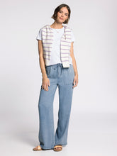 The Pearla Pants in Blue Chambray