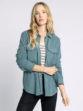 The Cassian Top in Spruce Heather