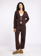 The Greta Cardigan in Brown