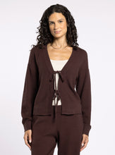 The Greta Cardigan in Brown