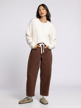 The Anees Pant in Coffee Bean