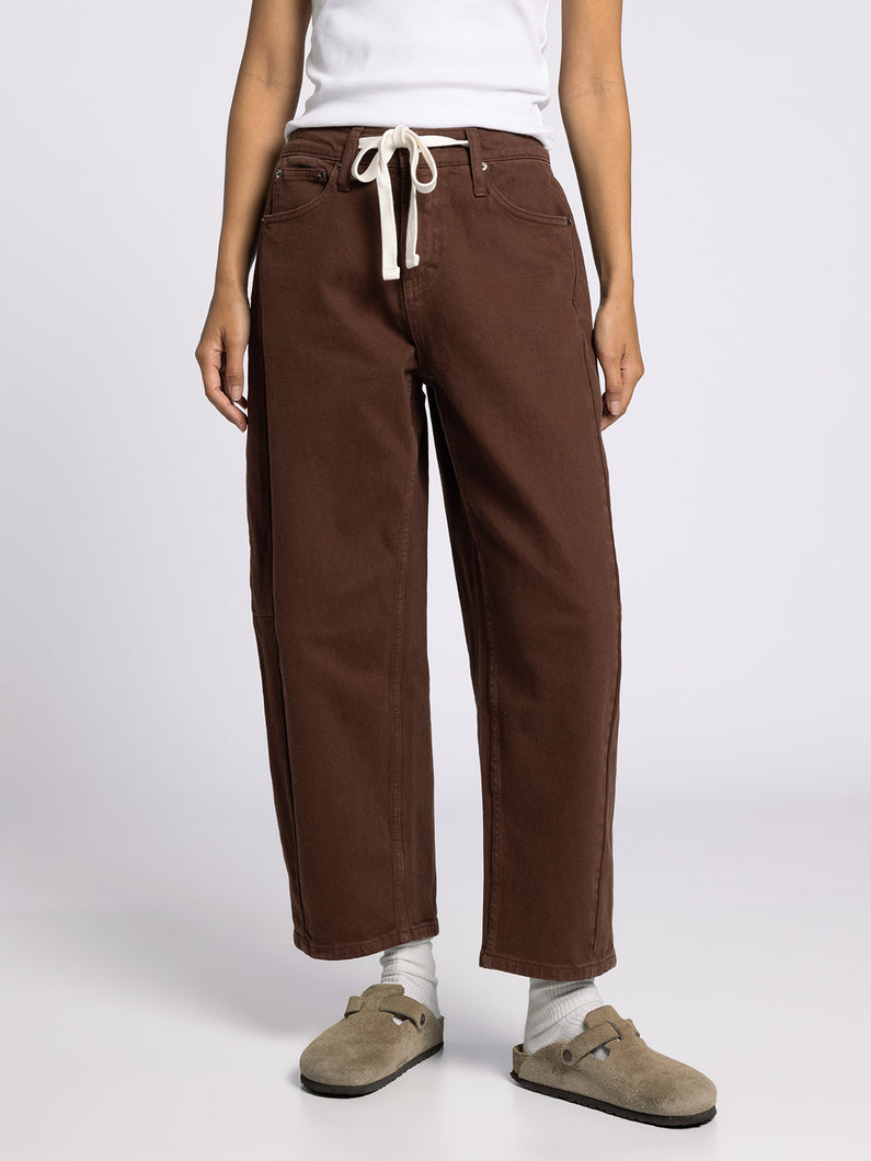 The Anees Pant in Coffee Bean