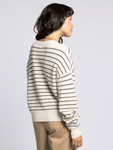 The Ely Sweater in Cream Chocolate