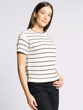 The Kitty Sweater in Ivory Brown