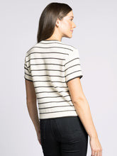 The Kitty Sweater in Ivory Brown
