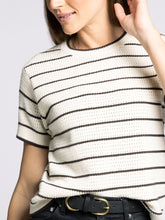 The Kitty Sweater in Ivory Brown
