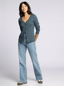 The Abby Top in Spruce