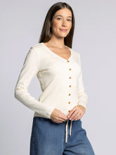 The Abby Top in Off White