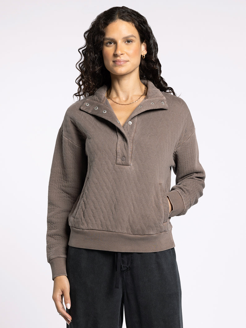 The Kyra Pullover in Plum