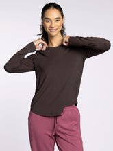 The Stassia Tee in Coffee Bean