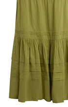 The Mila Skirt in Calliste Green