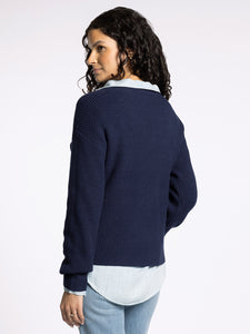 The Cornelia Sweater in Blue Nights