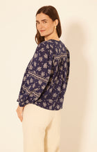 The Valley Springs Blouse in Indigo