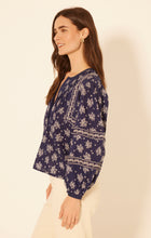 The Valley Springs Blouse in Indigo