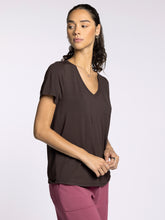 The Tatiana Tee in Coffee Bean
