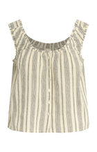 The Leticia Tank Top in Oyster