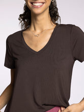 The Tatiana Tee in Coffee Bean