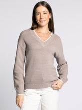 The Ira Sweater in Taupe