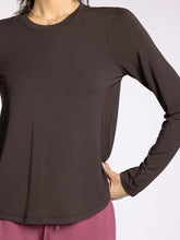 The Stassia Tee in Coffee Bean